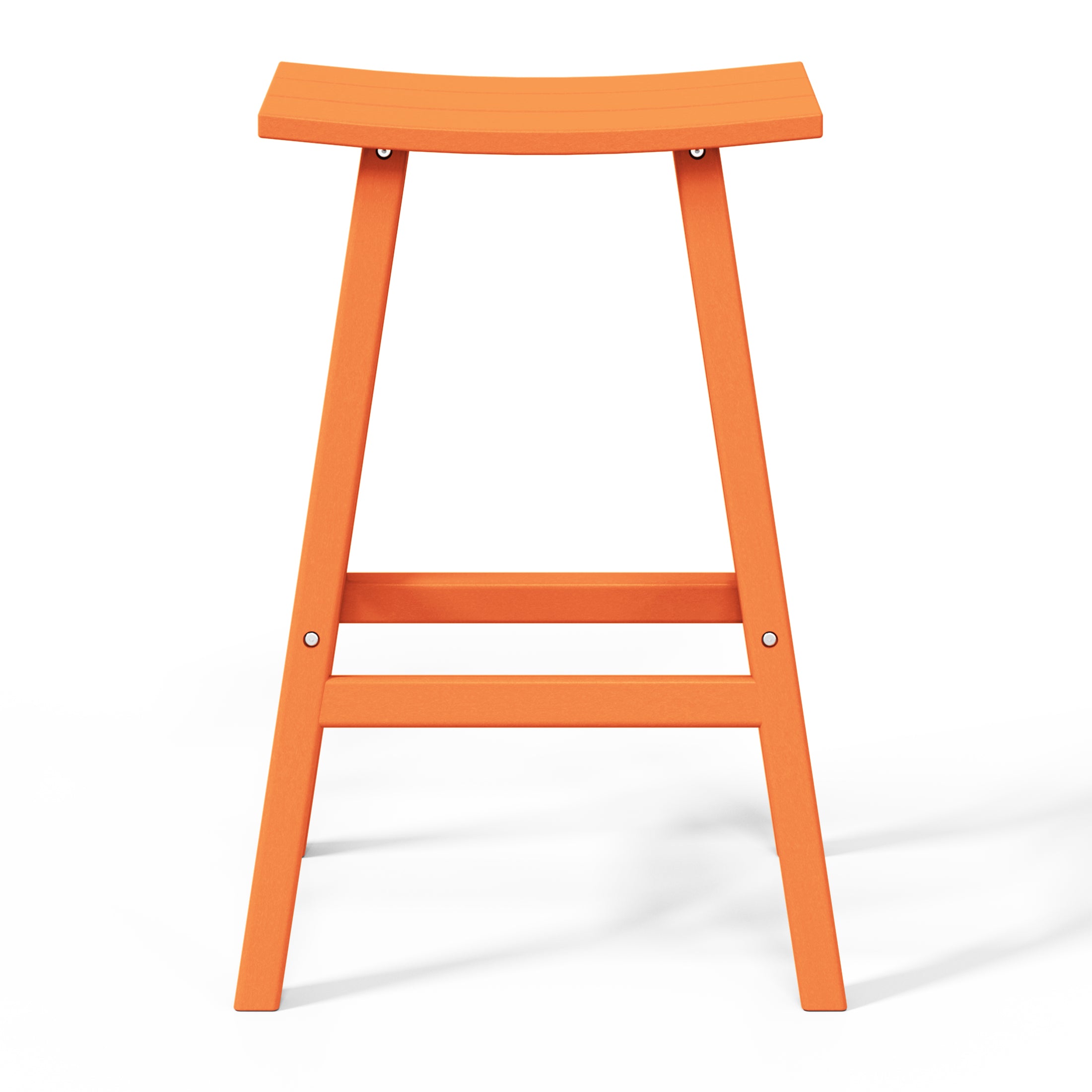 Stockholm All-Weather Outdoor Saddle Bar Stool (29" Height) Seahawk Designs Patio Bar & Counter Stools