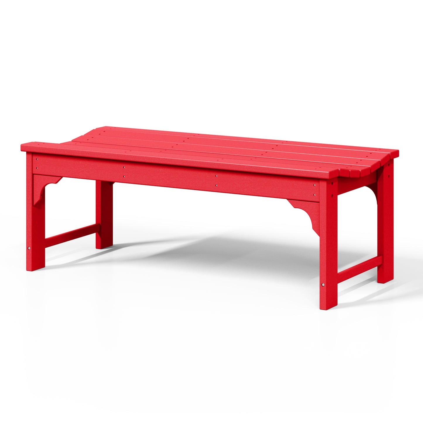Concord All-Weather Outdoor Garden Backless Bench (46" Wide) Seahawk Designs Patio Benches