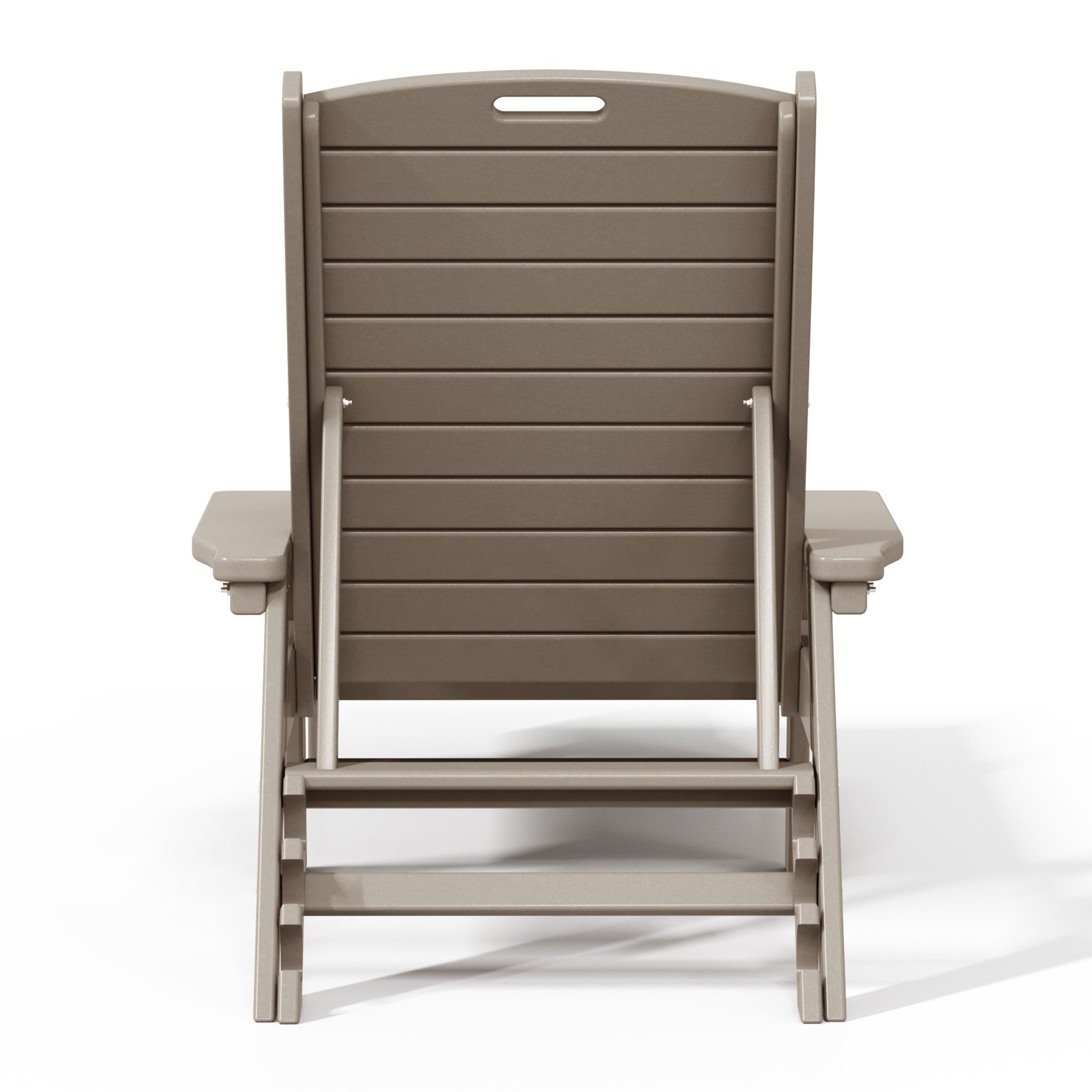 Santa Monica All-Weather Outdoor Reclining Sun Lounger with Arm Rests Seahawk Designs Patio Chaise Lounges