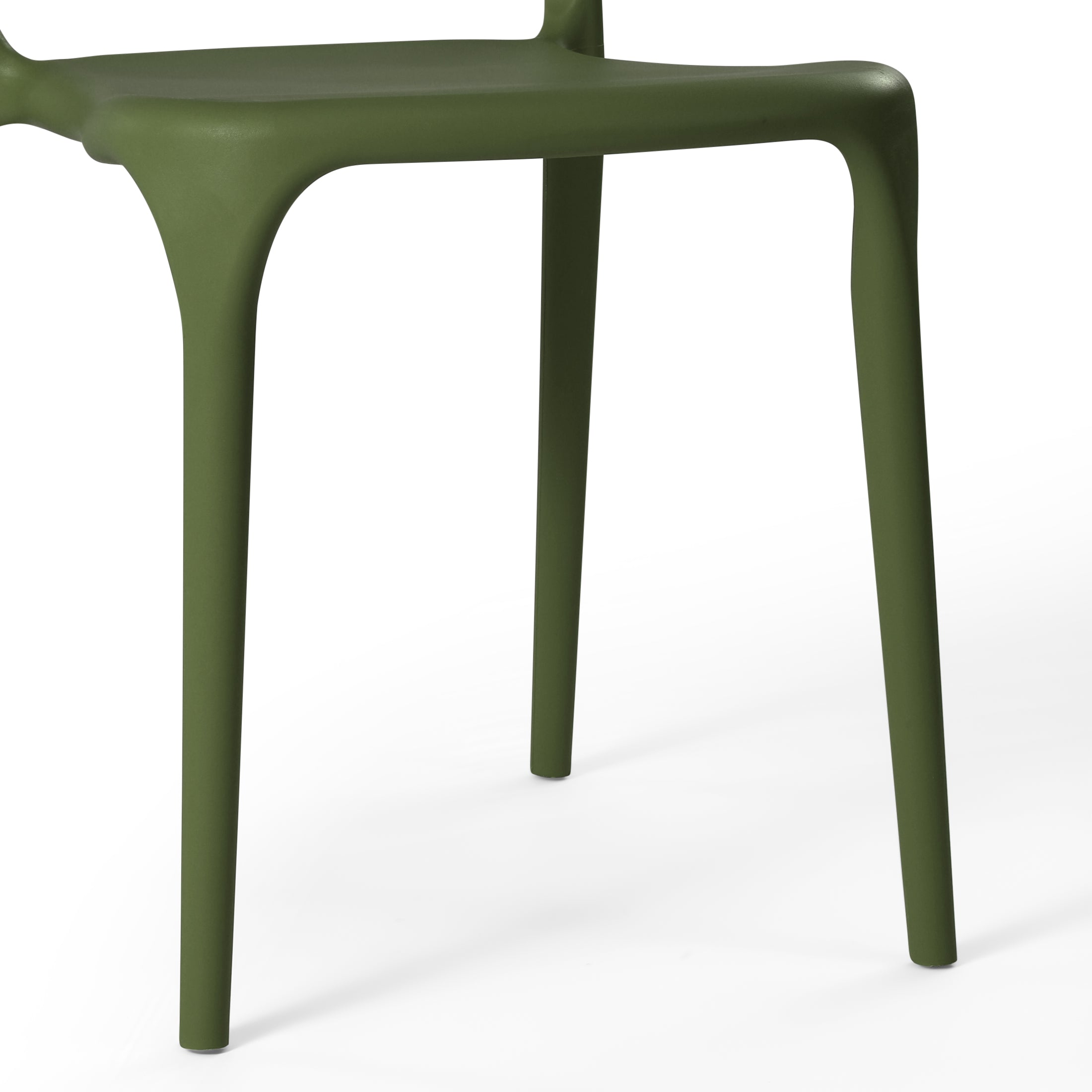 Polyform Stacking Dining Side Chair (Set of 2) Seahawk Designs Patio Dining Chairs