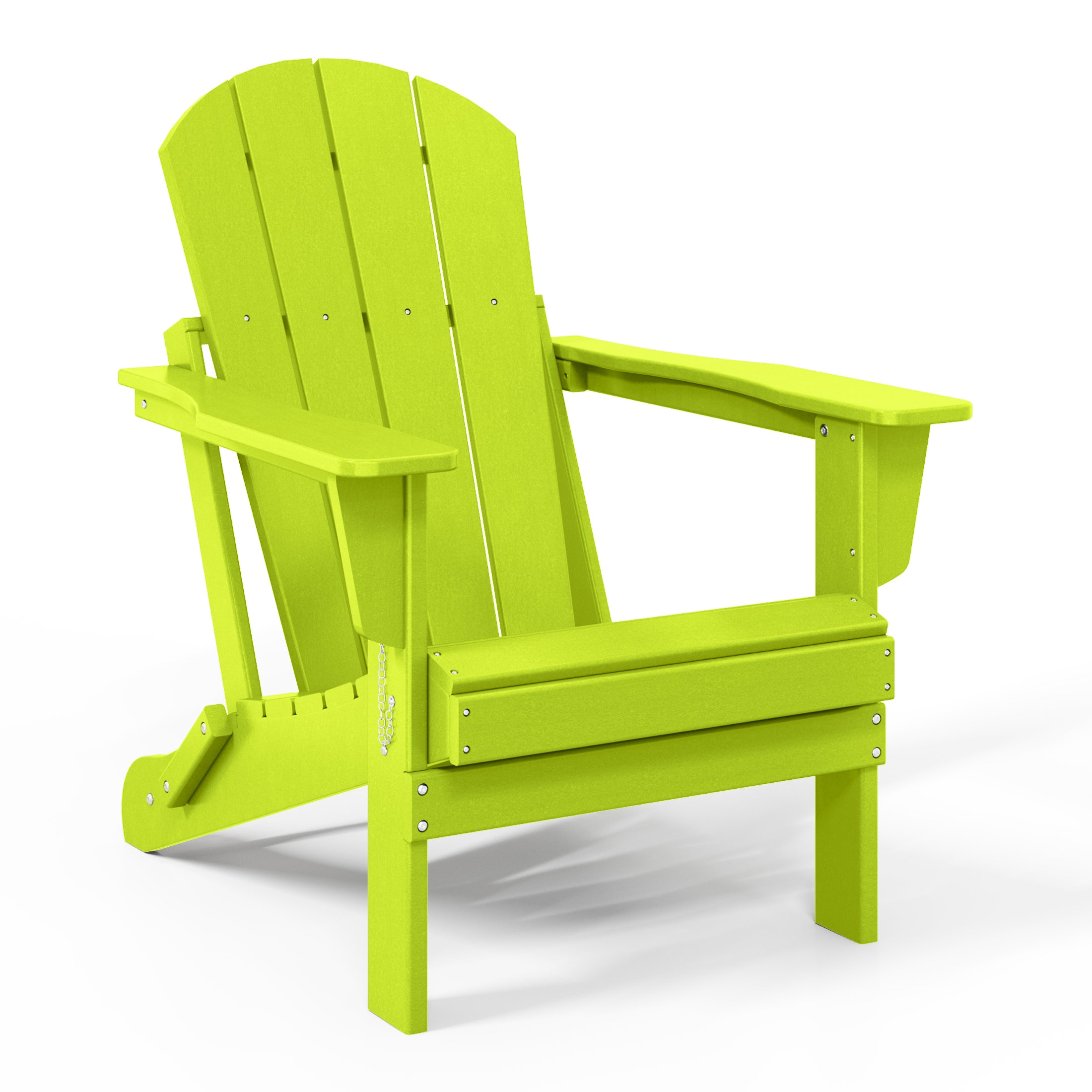Chatham All-Weather Outdoor Folding Adirondack Chair Lime Seahawk Designs Adirondack Chairs
