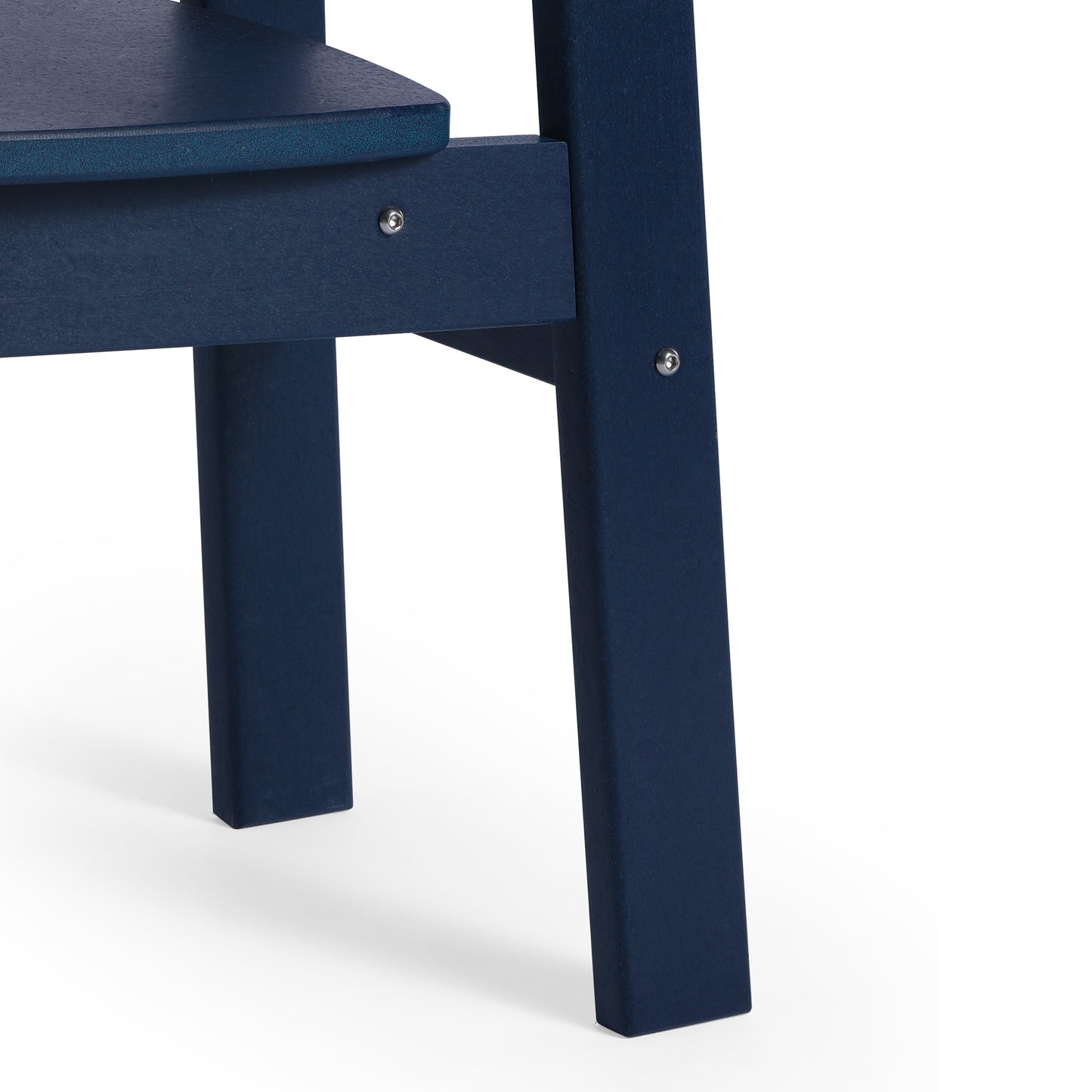 Tiny Terraces Essentials Kids' All-Weather Outdoor Dining Chair (Set of 2) Seahawk Designs Kids Patio Dining Chairs