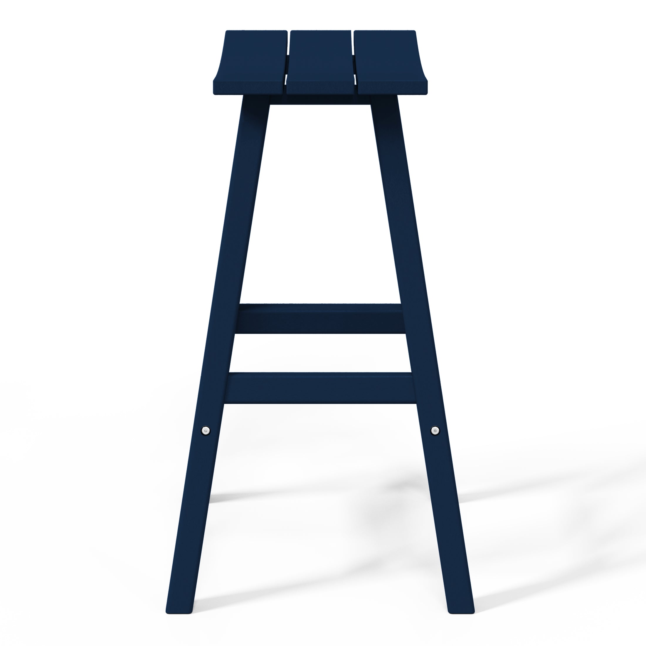 Stockholm All-Weather Outdoor Saddle Bar Stool (29" Height) Seahawk Designs Patio Bar & Counter Stools