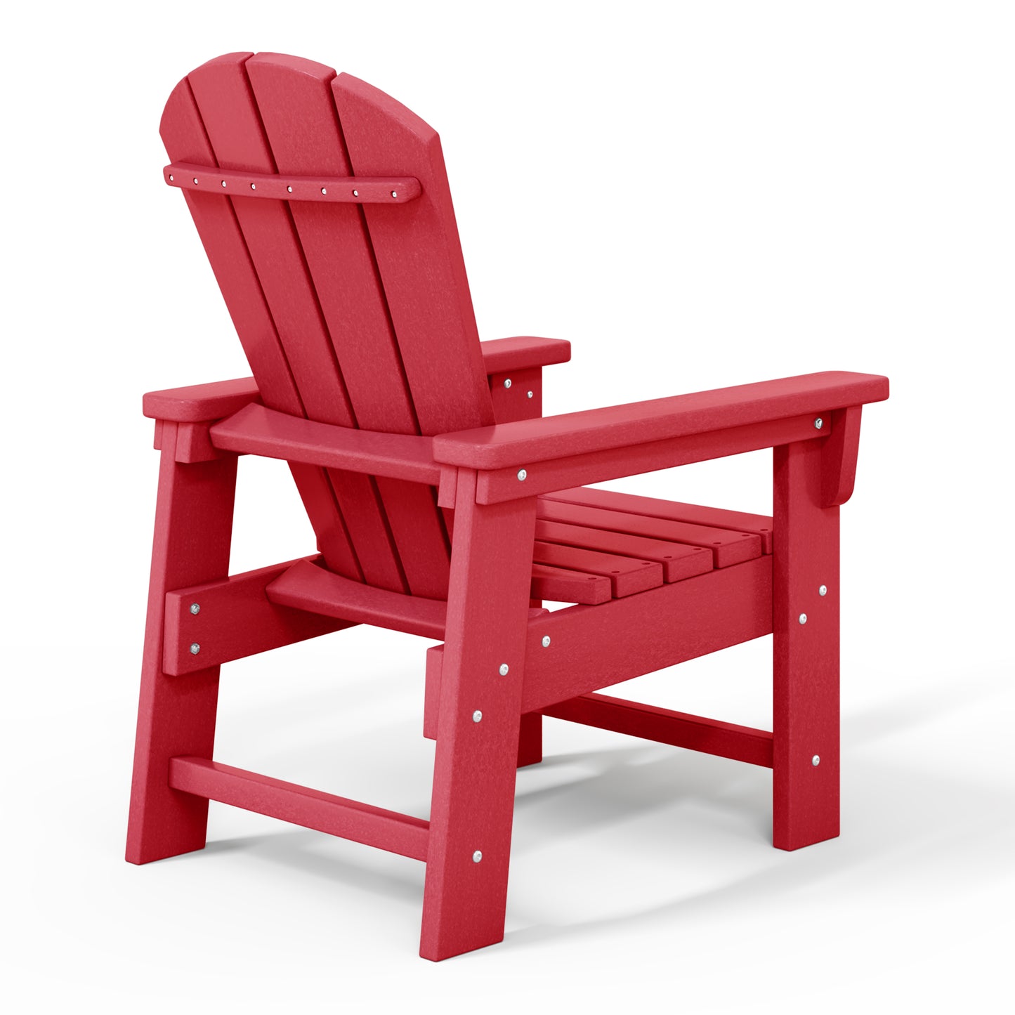 Tiny Terraces Kids' All-Weather Outdoor Poly Adirondack Chair Seahawk Designs Kids Adirondack Chairs