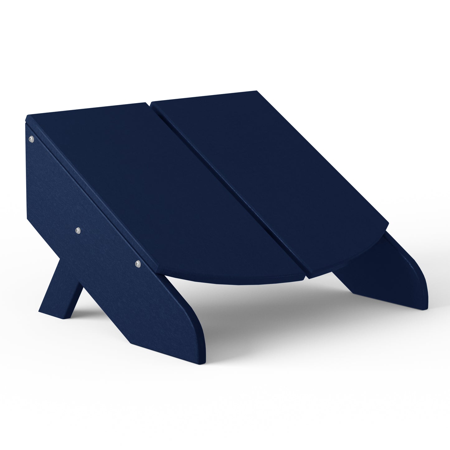 La Quinta Modern Ottoman Navy Blue Seahawk Designs Patio Ottomans