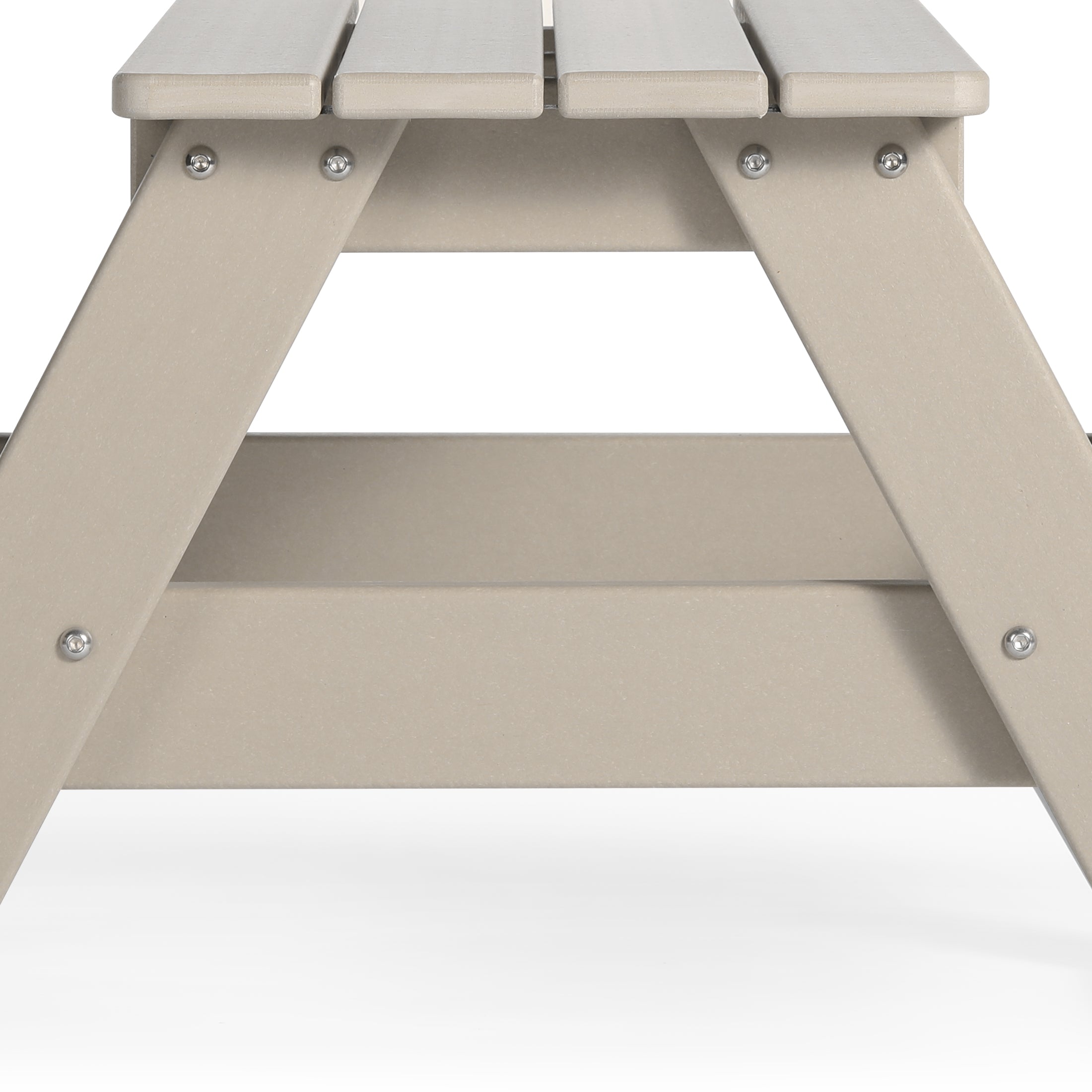 Tiny Terraces Kids' All-Weather Outdoor Picnic Table Seahawk Designs Kids Picnic Tables