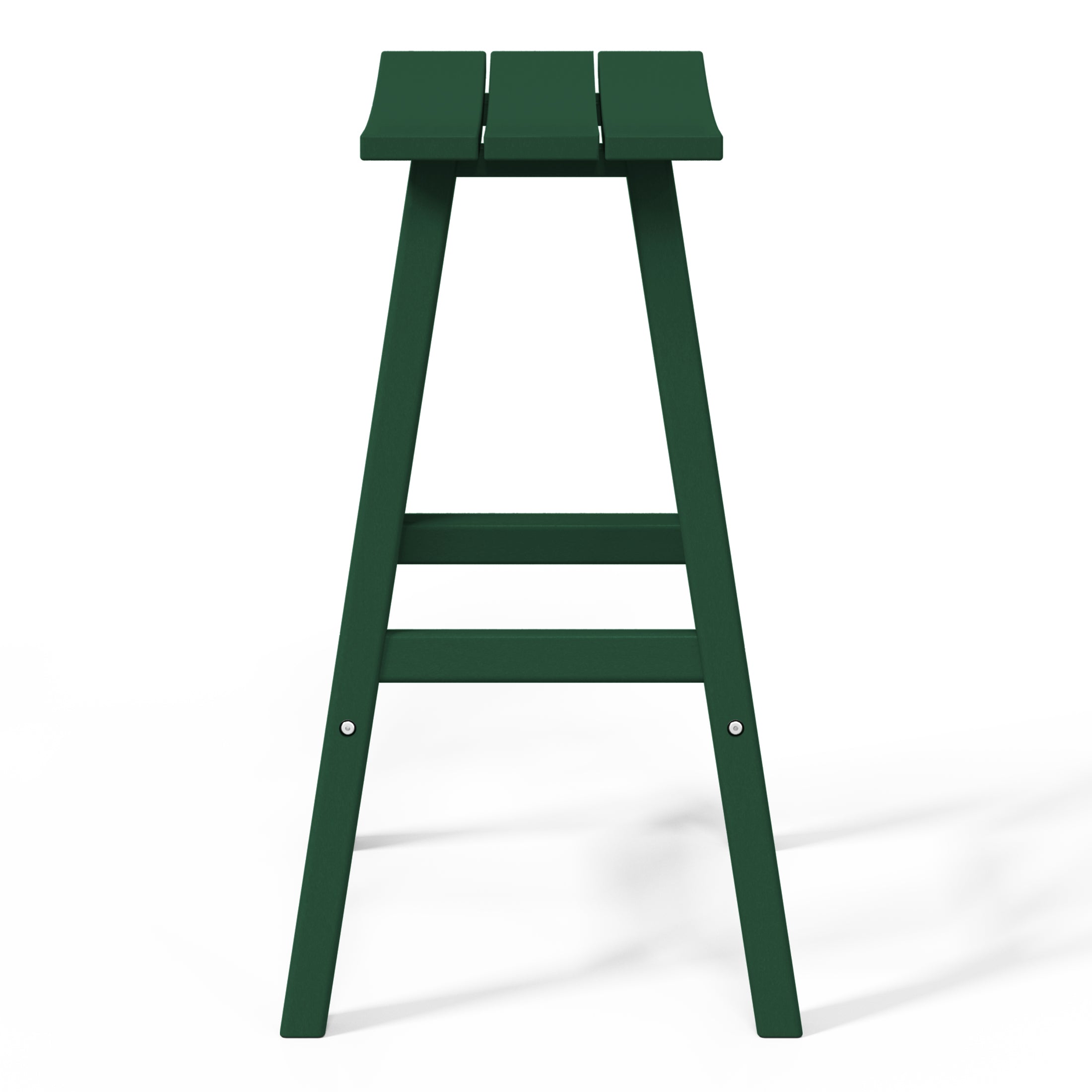 Stockholm All-Weather Outdoor Saddle Bar Stool (29" Height) Seahawk Designs Patio Bar & Counter Stools