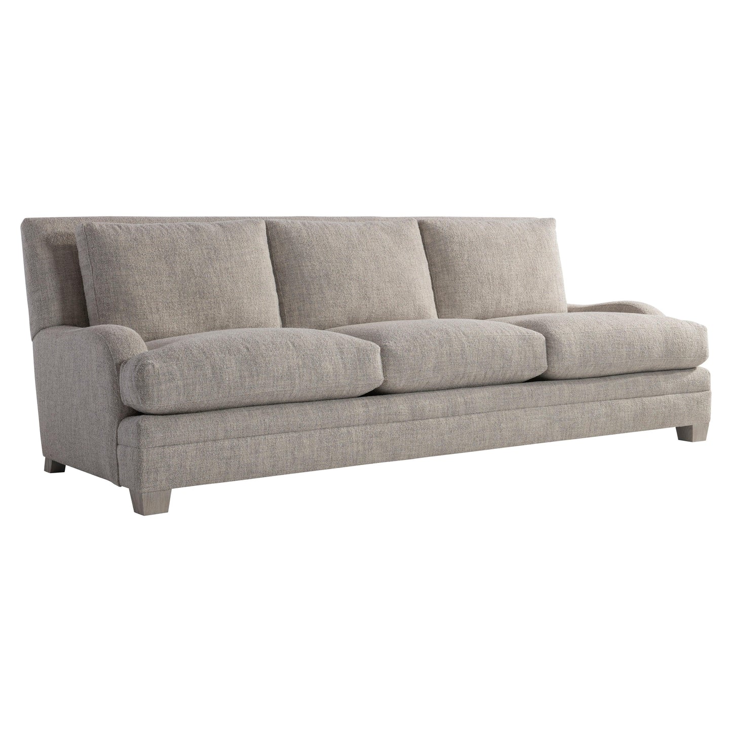 Bernhardt Rollins Fabric Sofa — Low Arms, Lofty Comfort Bernhardt Sofa