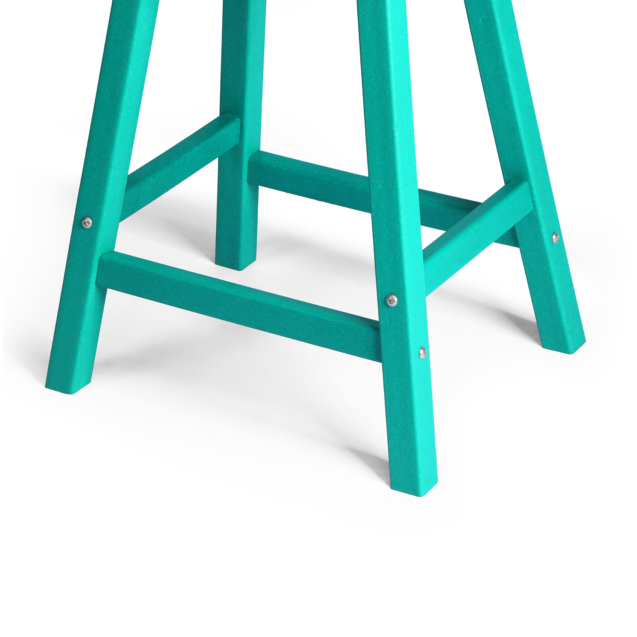 Stockholm All-Weather Outdoor Saddle Counter Stool (24" Height) Seahawk Designs Patio Bar & Counter Stools