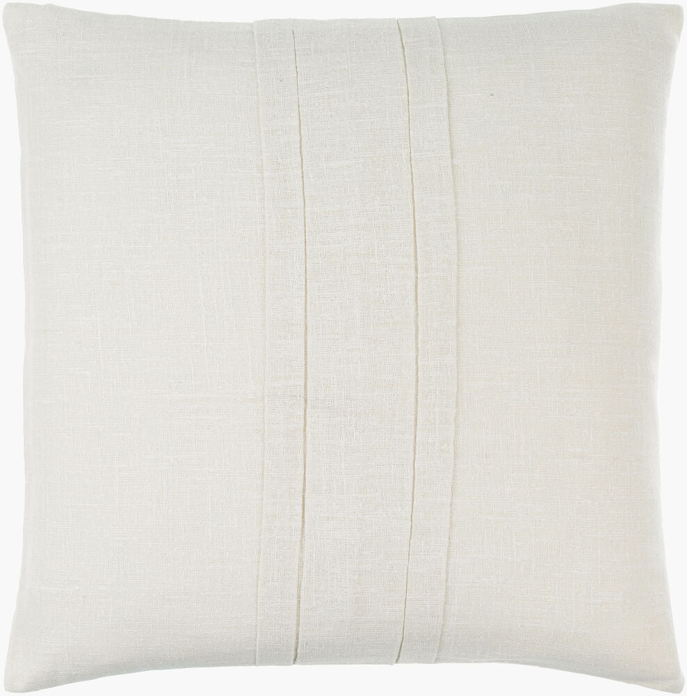 Pleated Cotton Accent Pillow