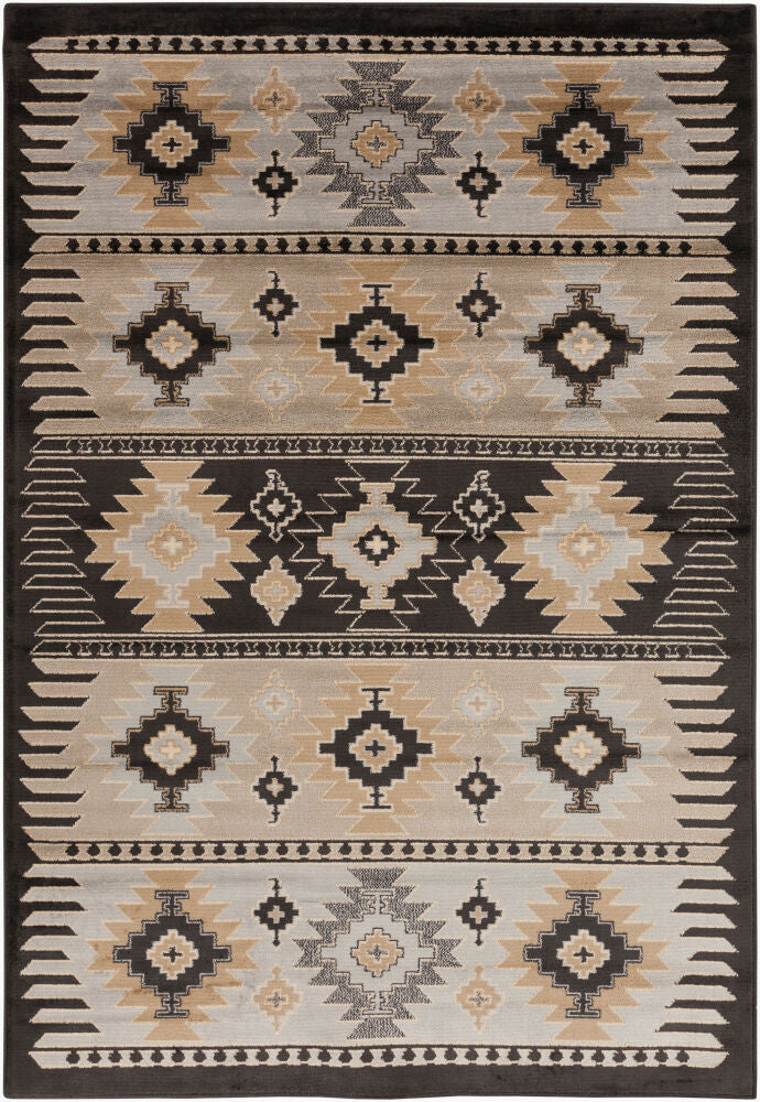 Paramount Machine Woven Rug — Charcoal/Gray