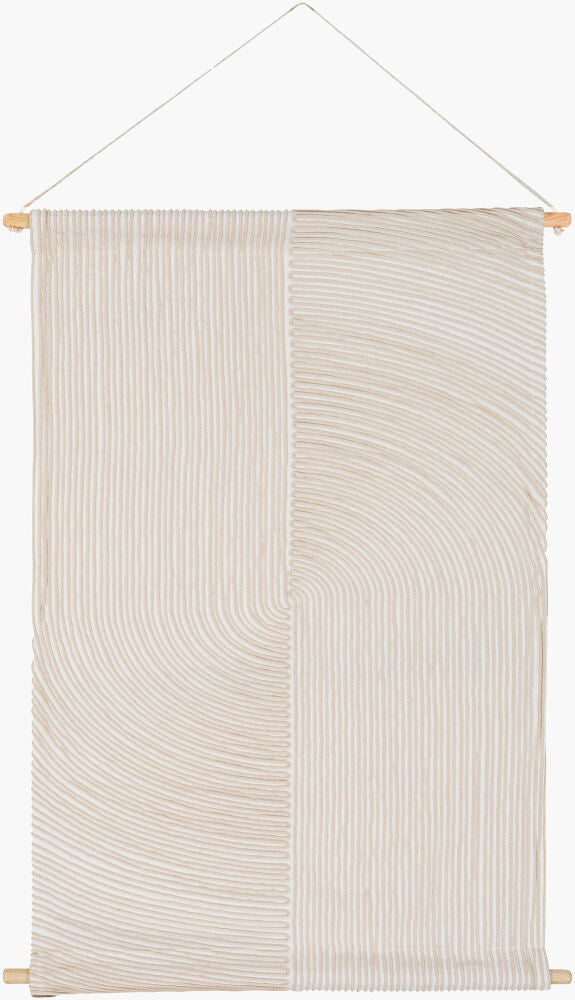 Pax Wall Hanging — Beige/Ivory