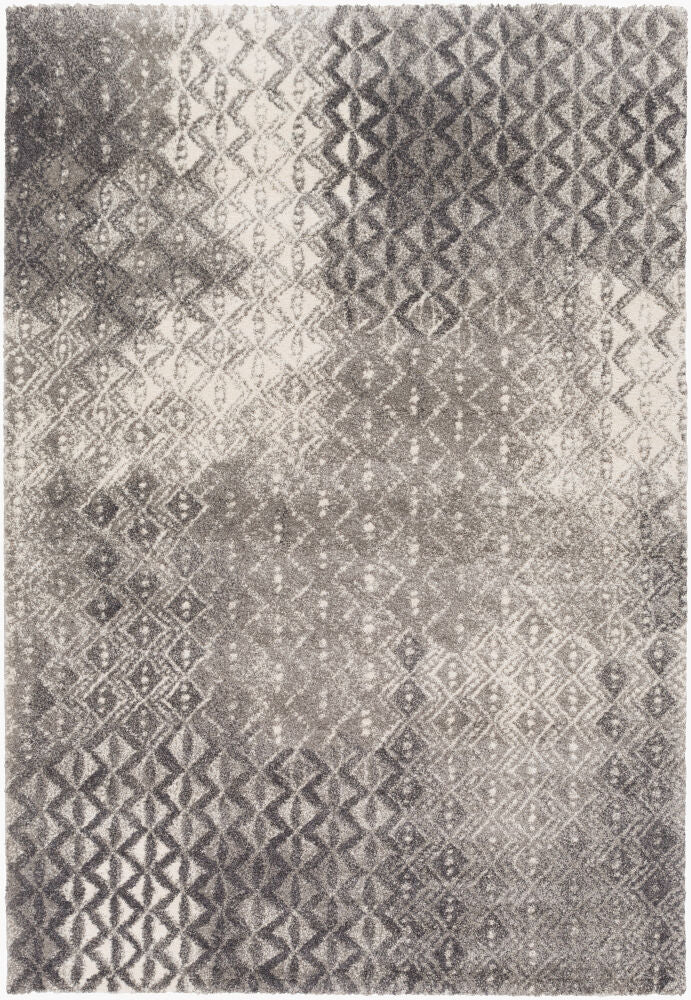 Pembridge Machine Woven Rug — Charcoal/Ivory