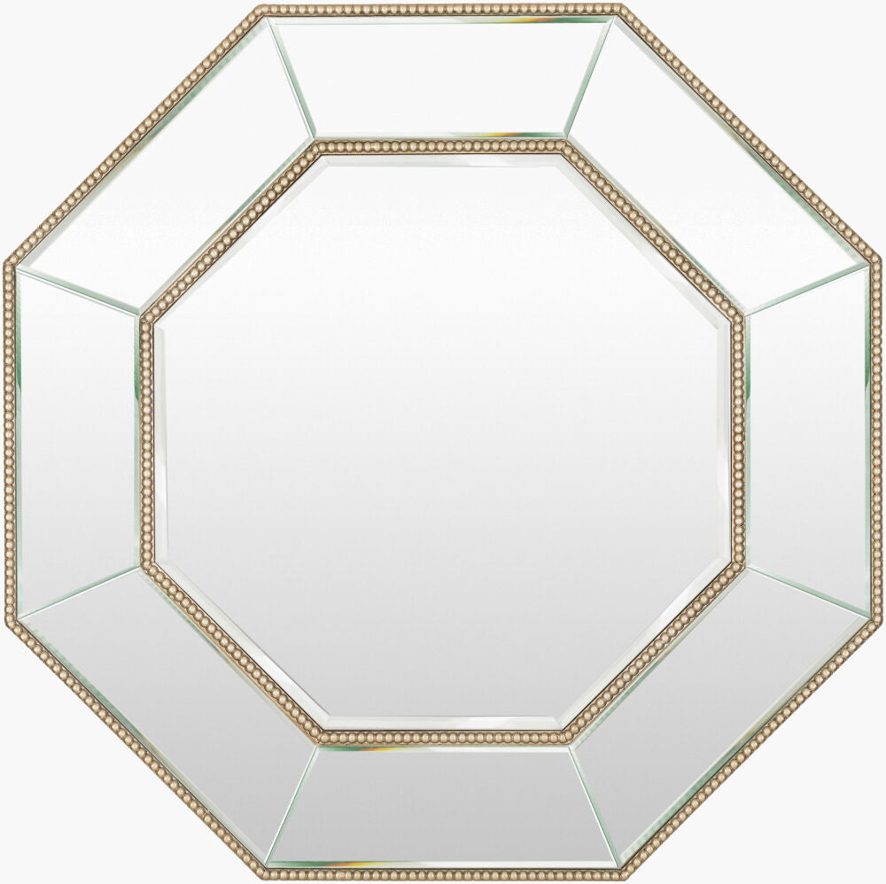 Pemberton Accent Mirror — Gold