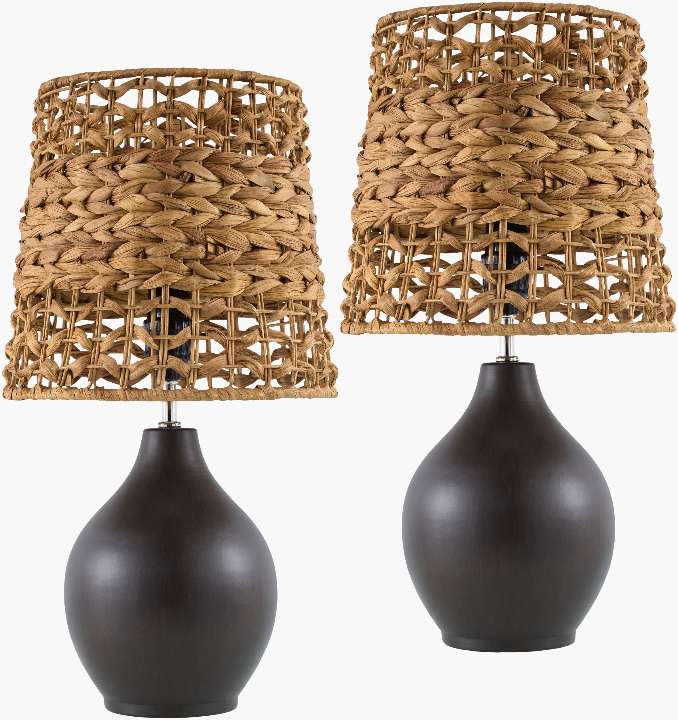 Pabu Accent Table Lamp — Gray