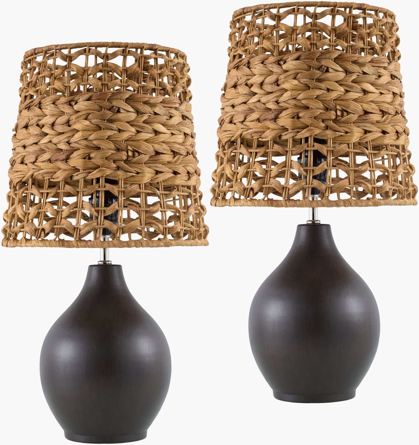 Pabu Accent Table Lamp — Gray