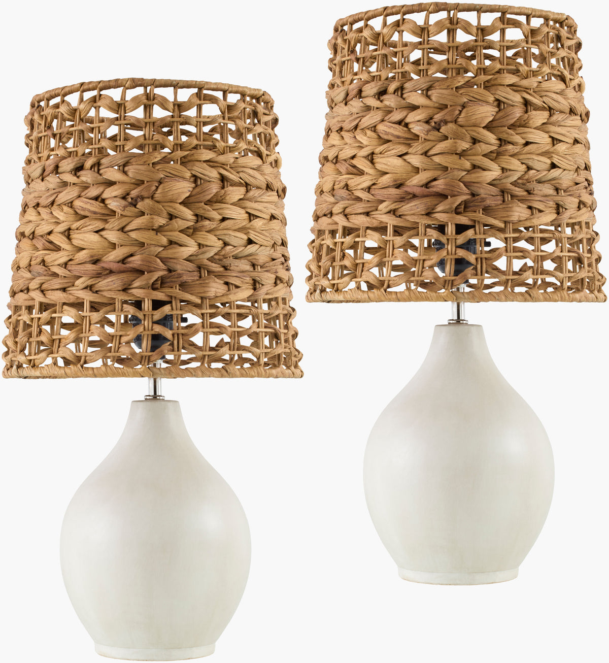 Pabu Accent Table Lamp — Cream