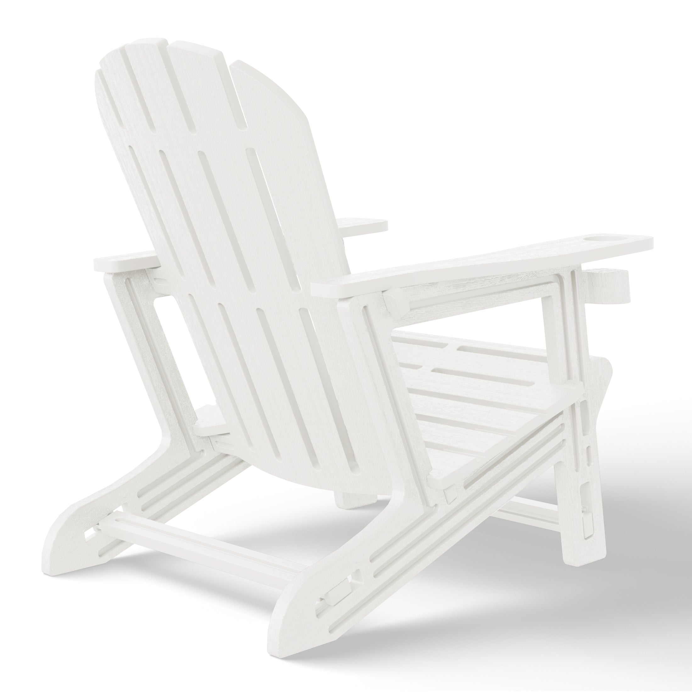 Snap'n Lock Adirondack Chair with Cupholder (No Tools or Hardware) Seahawk Designs Adirondack Chairs