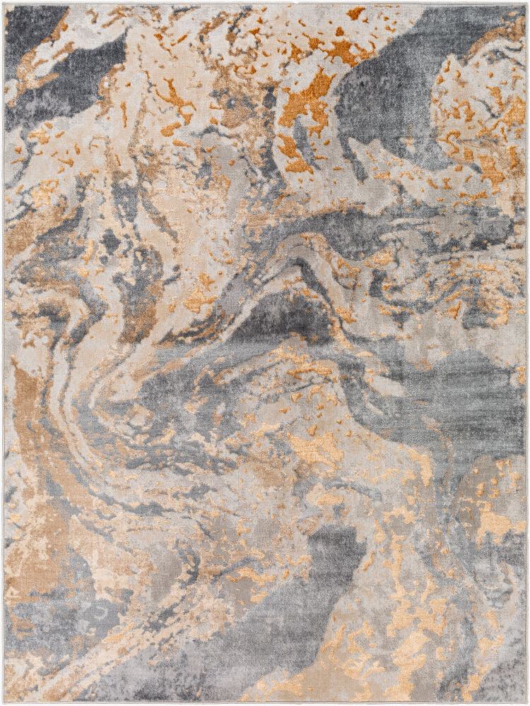 Perception Machine Woven Rug — Charcoal/Gray