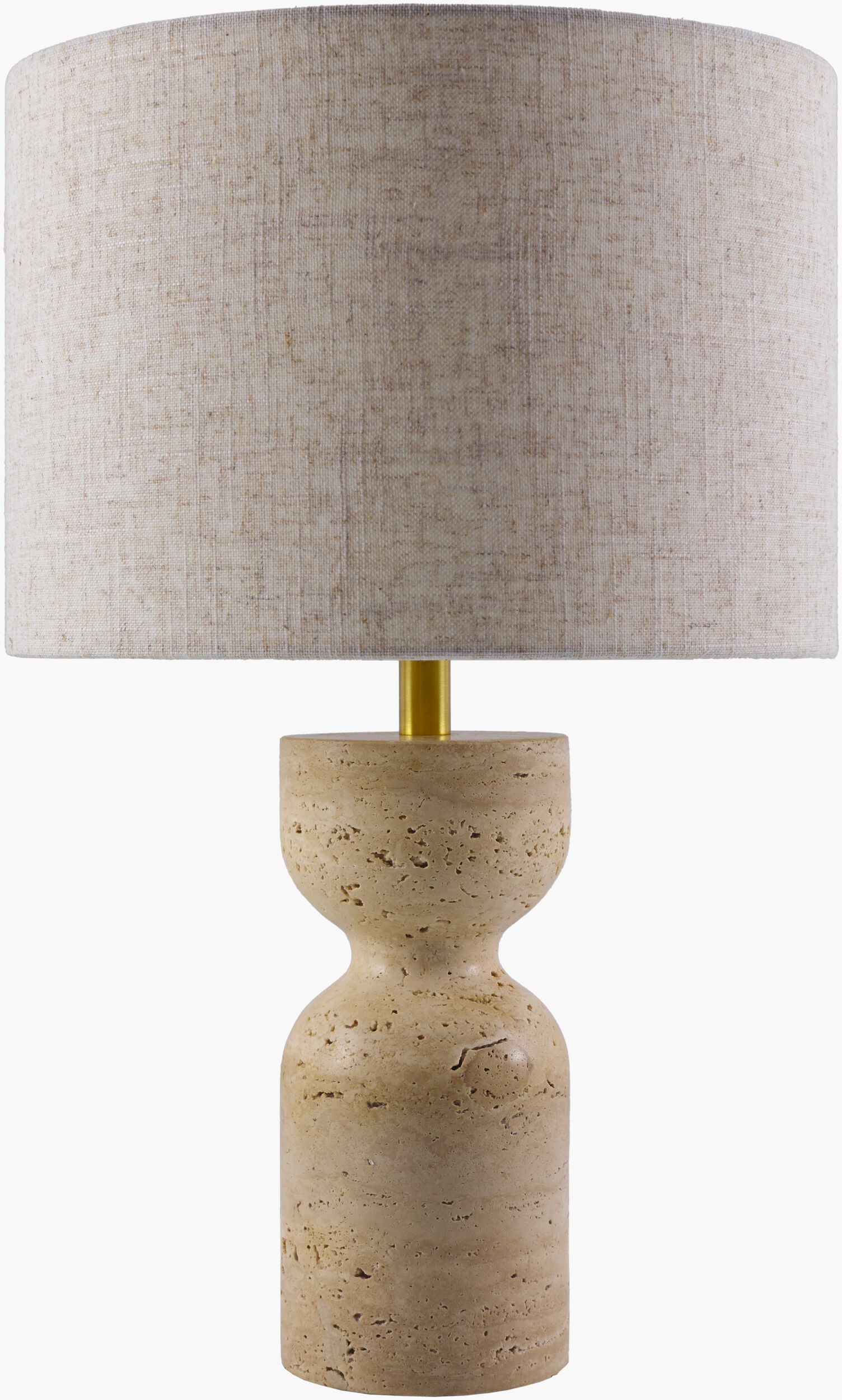 Pediba Accent Table Lamp — Beige