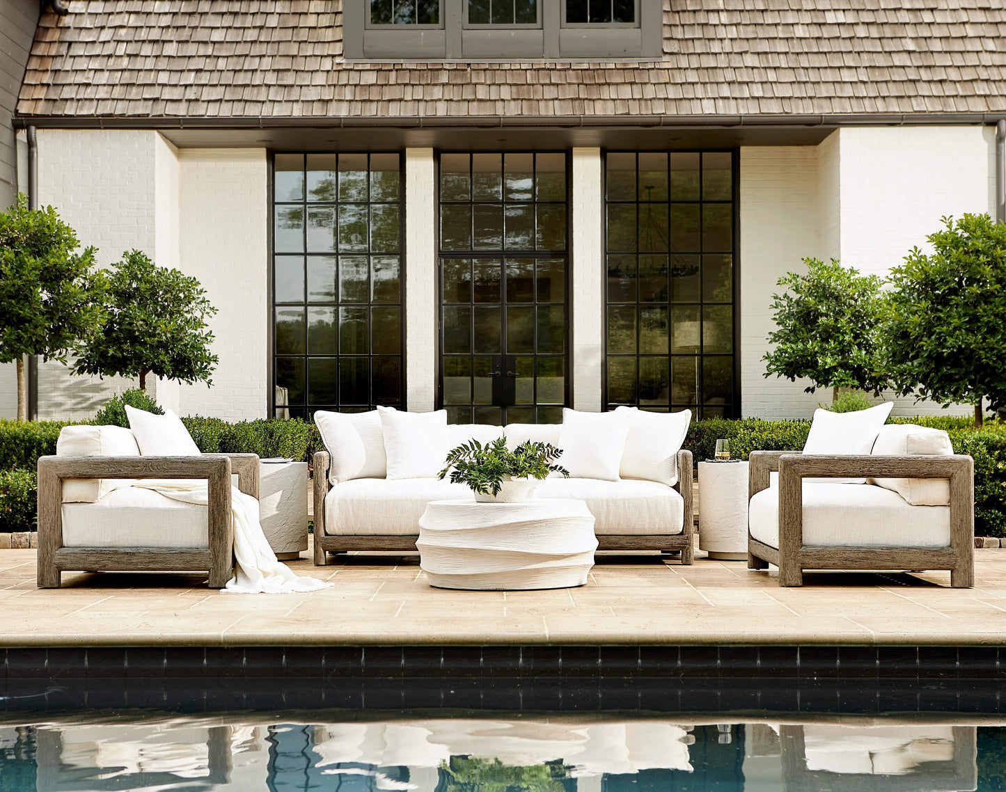 Montaigne Outdoor Chair 1/2 Bernhardt Exteriors