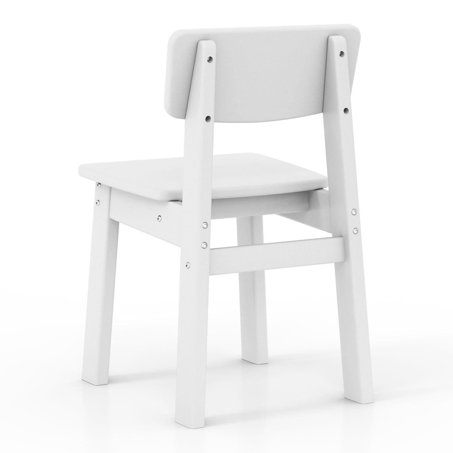 Tiny Terraces Essentials Kids' All-Weather Outdoor Dining Chair (Set of 2) Seahawk Designs Kids Patio Dining Chairs