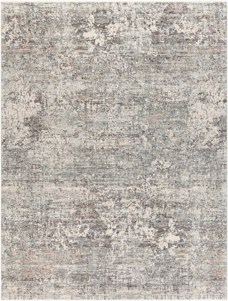 Presidential Machine Woven Rug — Blue/Charcoal
