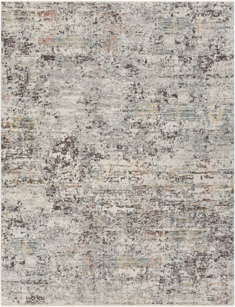 Presidential Machine Woven Rug — Blue/Charcoal