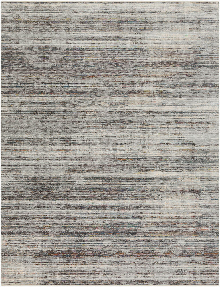 Presidential Machine Woven Rug — Blue/Charcoal