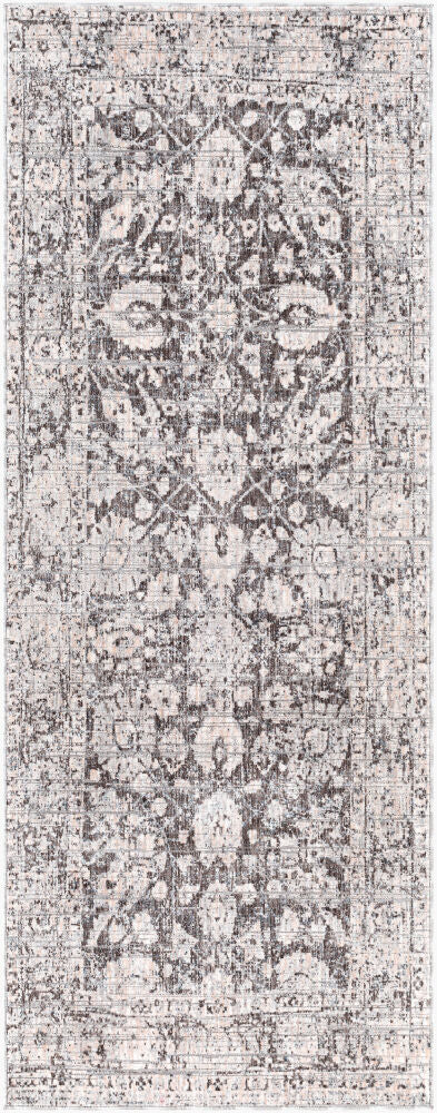 Presidential Machine Woven Rug — Blue/Charcoal