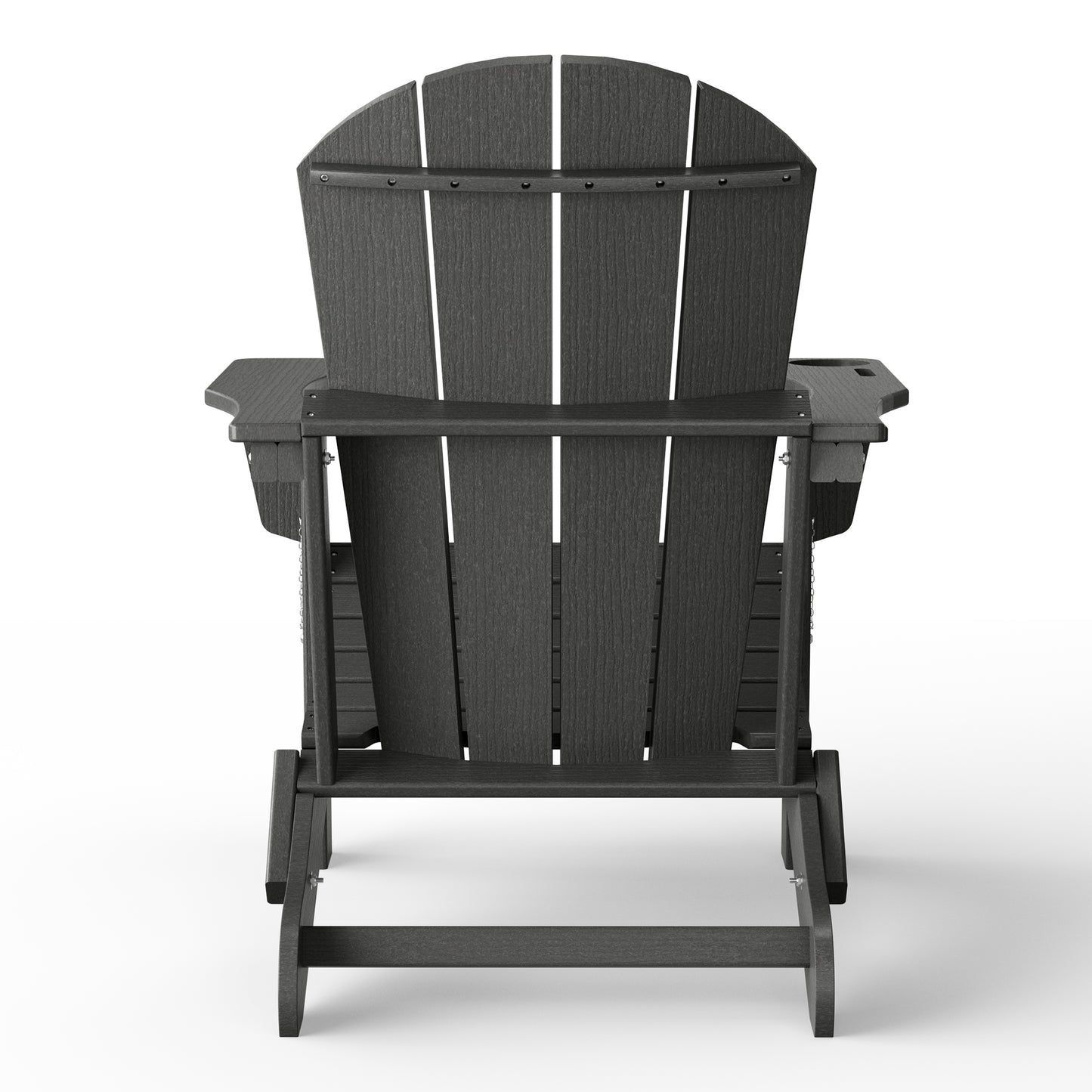 Chatham All-Weather Outdoor Folding Adirondack Chair with Cup Holder Seahawk Designs Adirondack Chairs