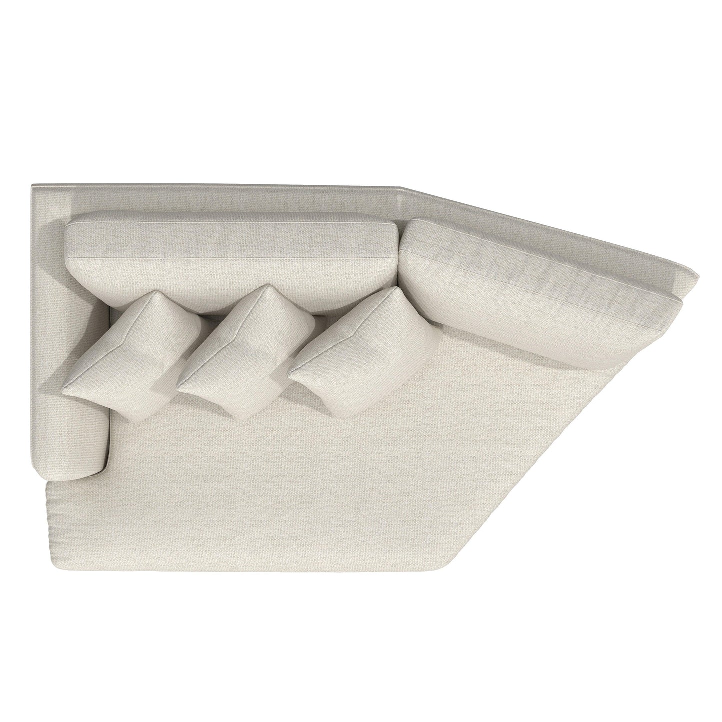 Sydney Fabric Left Arm Chaise Bernhardt Living
