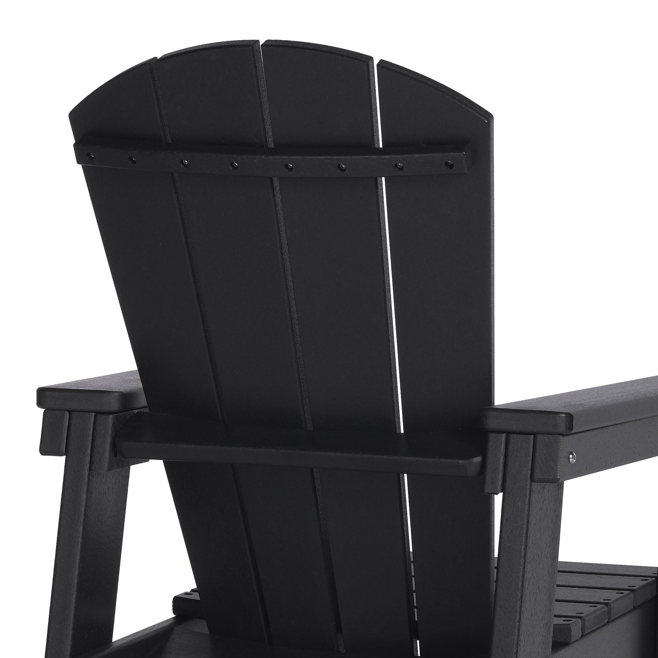 Tiny Terraces Kids' All-Weather Outdoor Poly Adirondack Chair Seahawk Designs Kids Adirondack Chairs