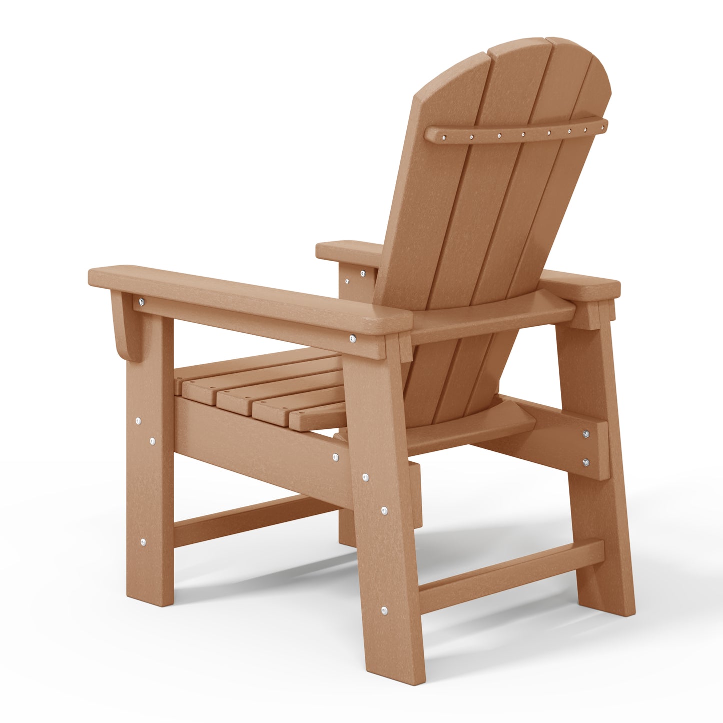 Tiny Terraces Kids' All-Weather Outdoor Poly Adirondack Chair Seahawk Designs Kids Adirondack Chairs