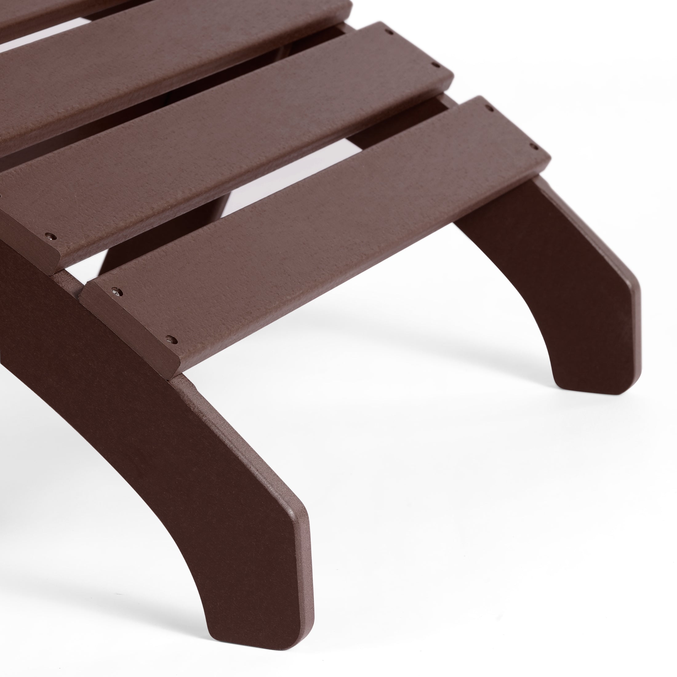 Westport All-Weather Outdoor Adirondack Folding Foot Rest/Ottoman Seahawk Designs Patio Ottomans