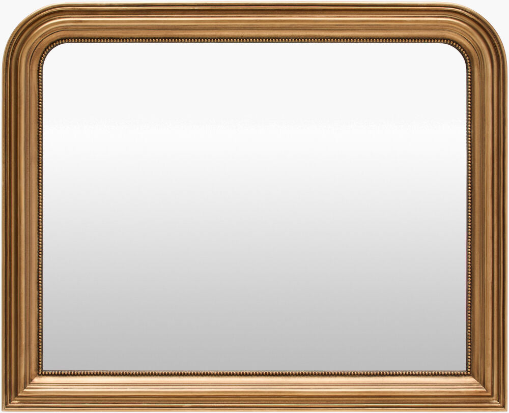 Phillipe Mantel Mirror — Gold
