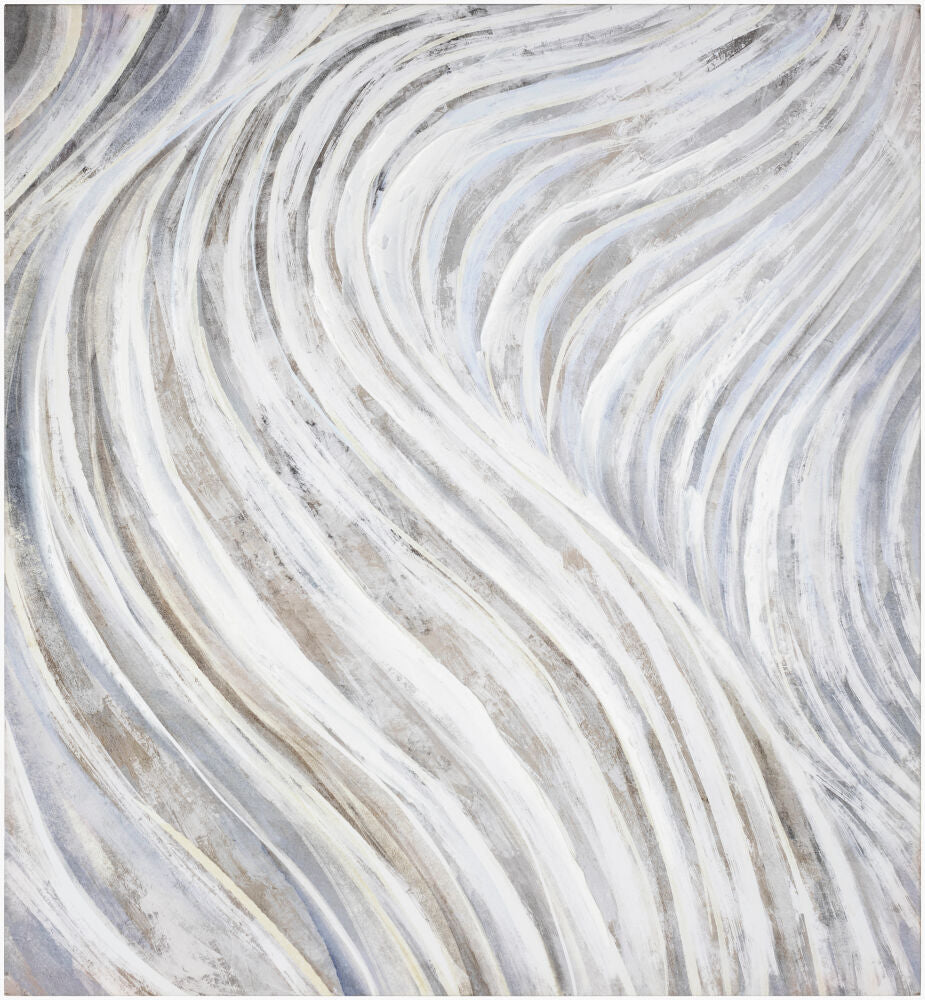 Phyllite Canvas Art — Gray