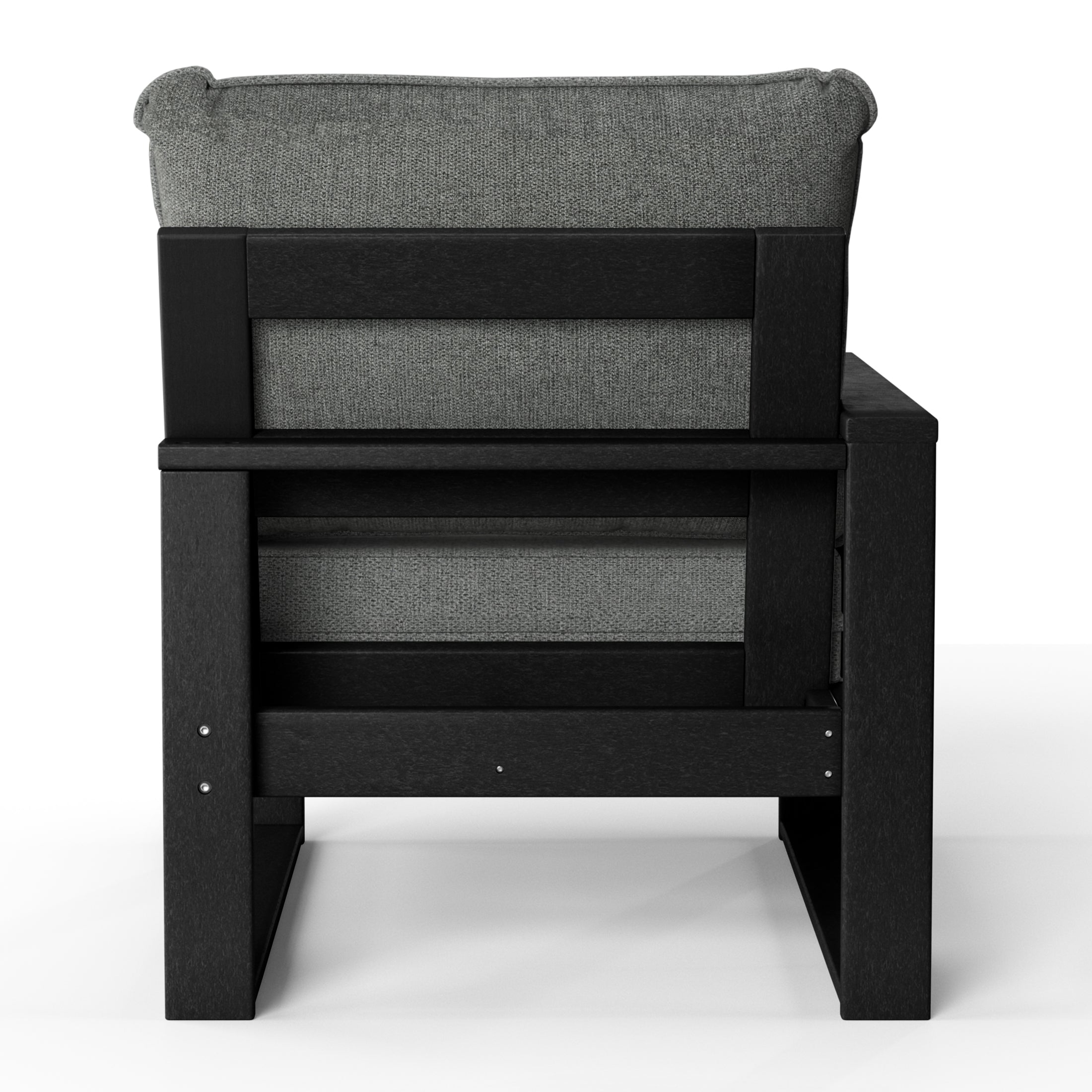 Signature All-Weather Outdoor Modular Patio Deep Seating Left Arm Chair (Left Arm Sectional Seat) Seahawk Designs Patio Chairs