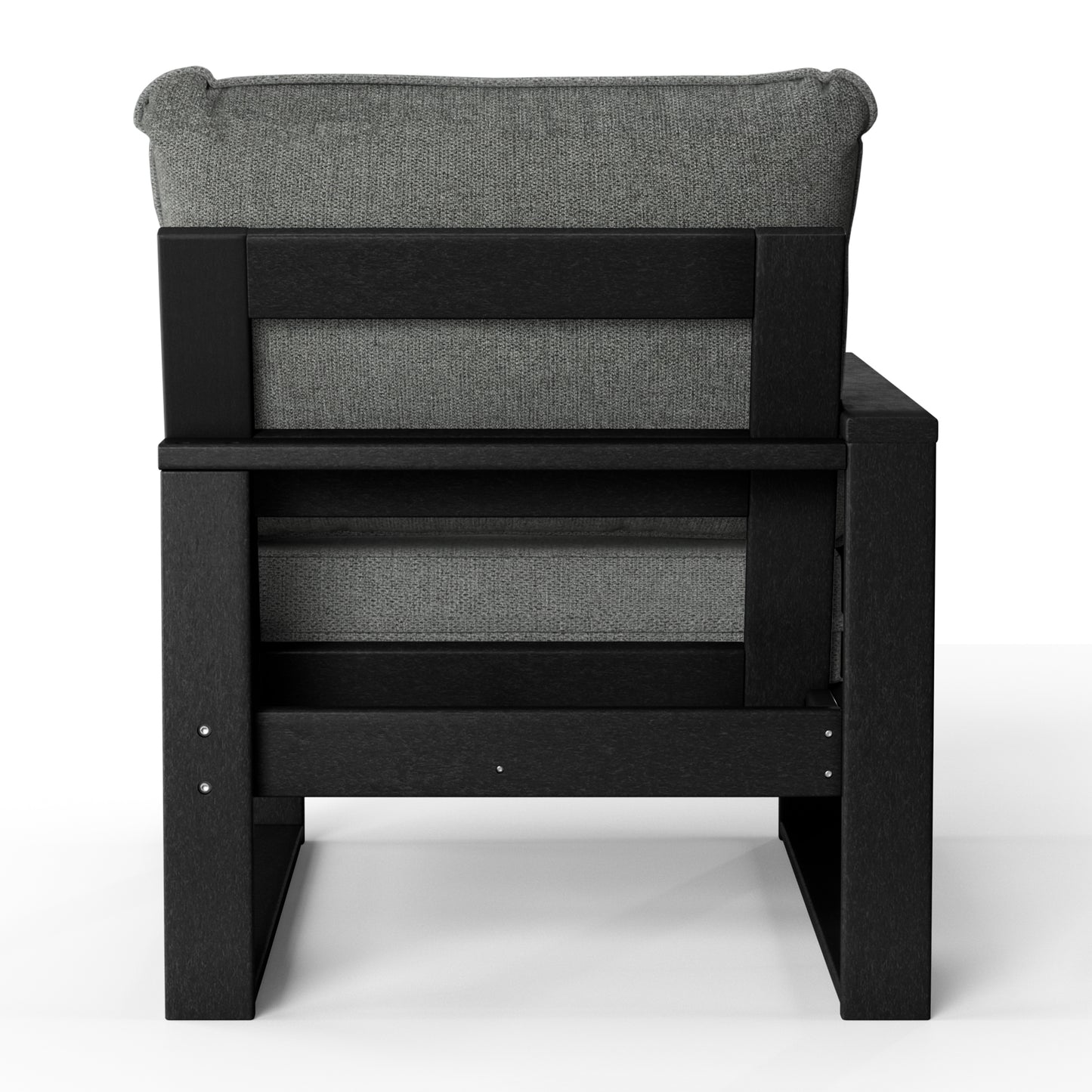 Signature All-Weather Outdoor Modular Patio Deep Seating Left Arm Chair (Left Arm Sectional Seat) Seahawk Designs Patio Chairs