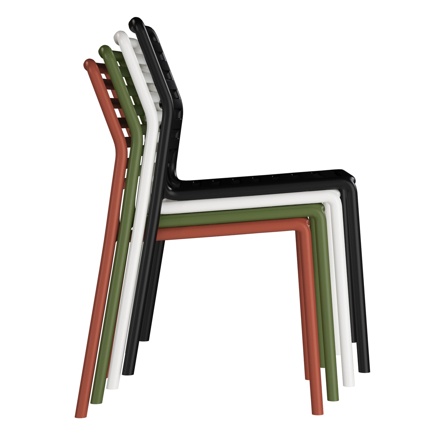 Polyform Stacking Dining Side Chair (Set of 2) Seahawk Designs Patio Dining Chairs