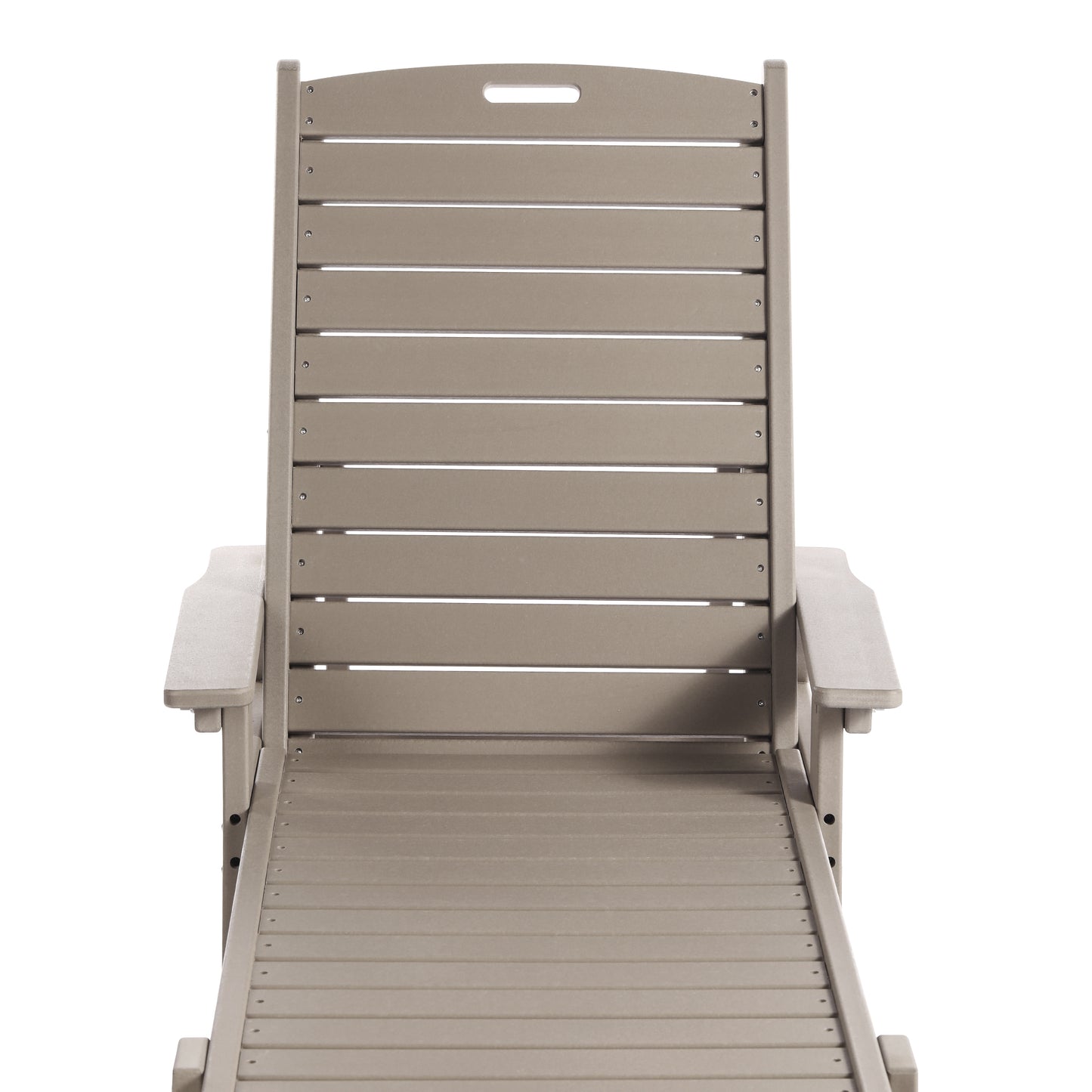 Santa Monica All-Weather Outdoor Reclining Sun Lounger with Arm Rests Seahawk Designs Patio Chaise Lounges