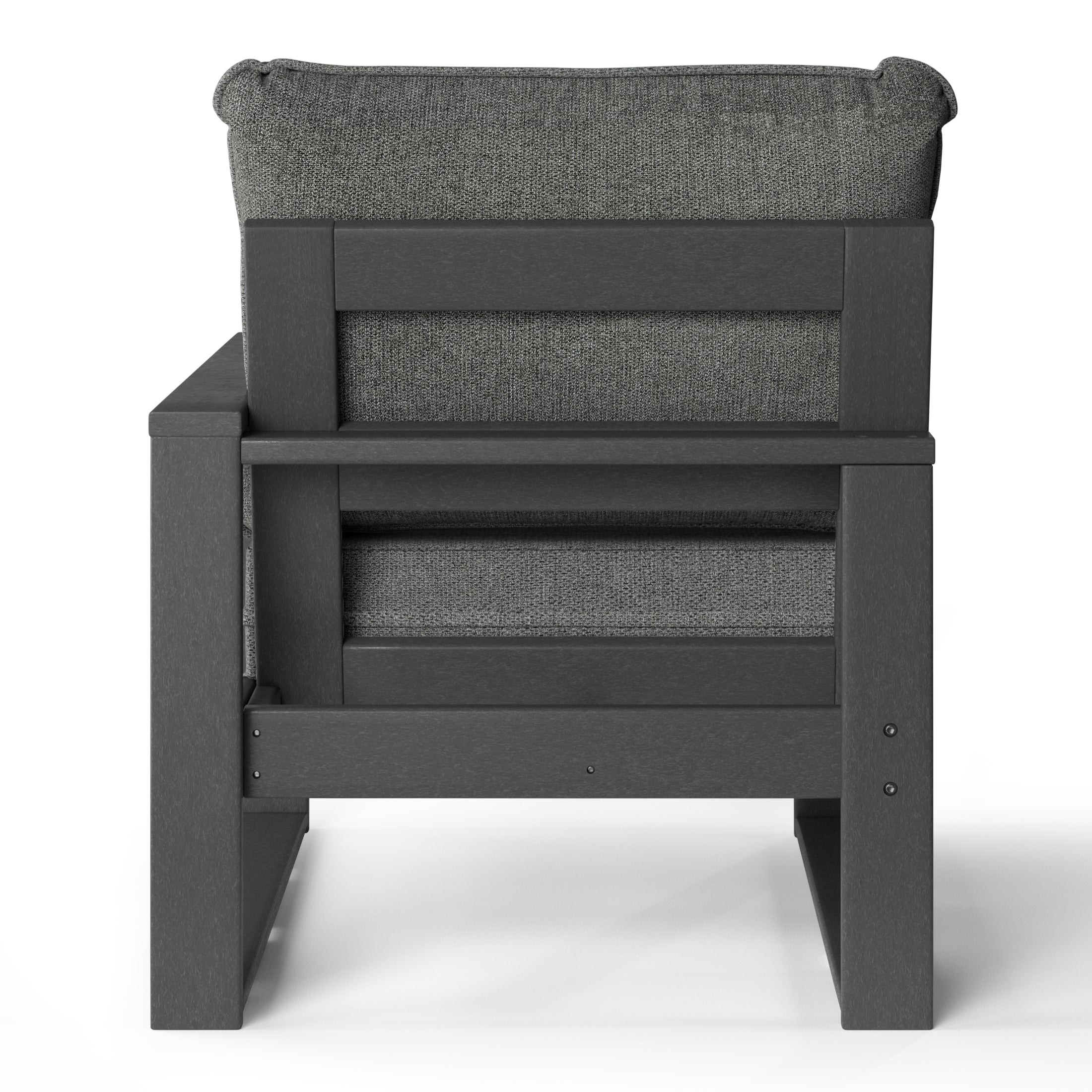 Signature All-Weather Outdoor Modular Patio Deep Seating Right Arm Chair (Right Arm Sectional Seat) Seahawk Designs Patio Chairs