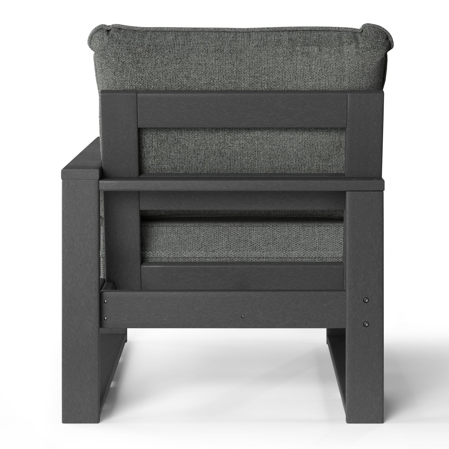 Signature All-Weather Outdoor Modular Patio Deep Seating Right Arm Chair (Right Arm Sectional Seat) Seahawk Designs Patio Chairs