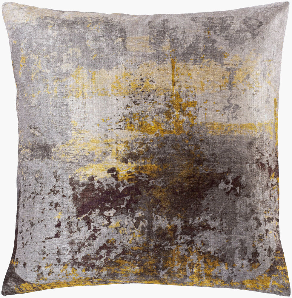 Peniko Accent Pillow — Dark Brown/Medium Gray