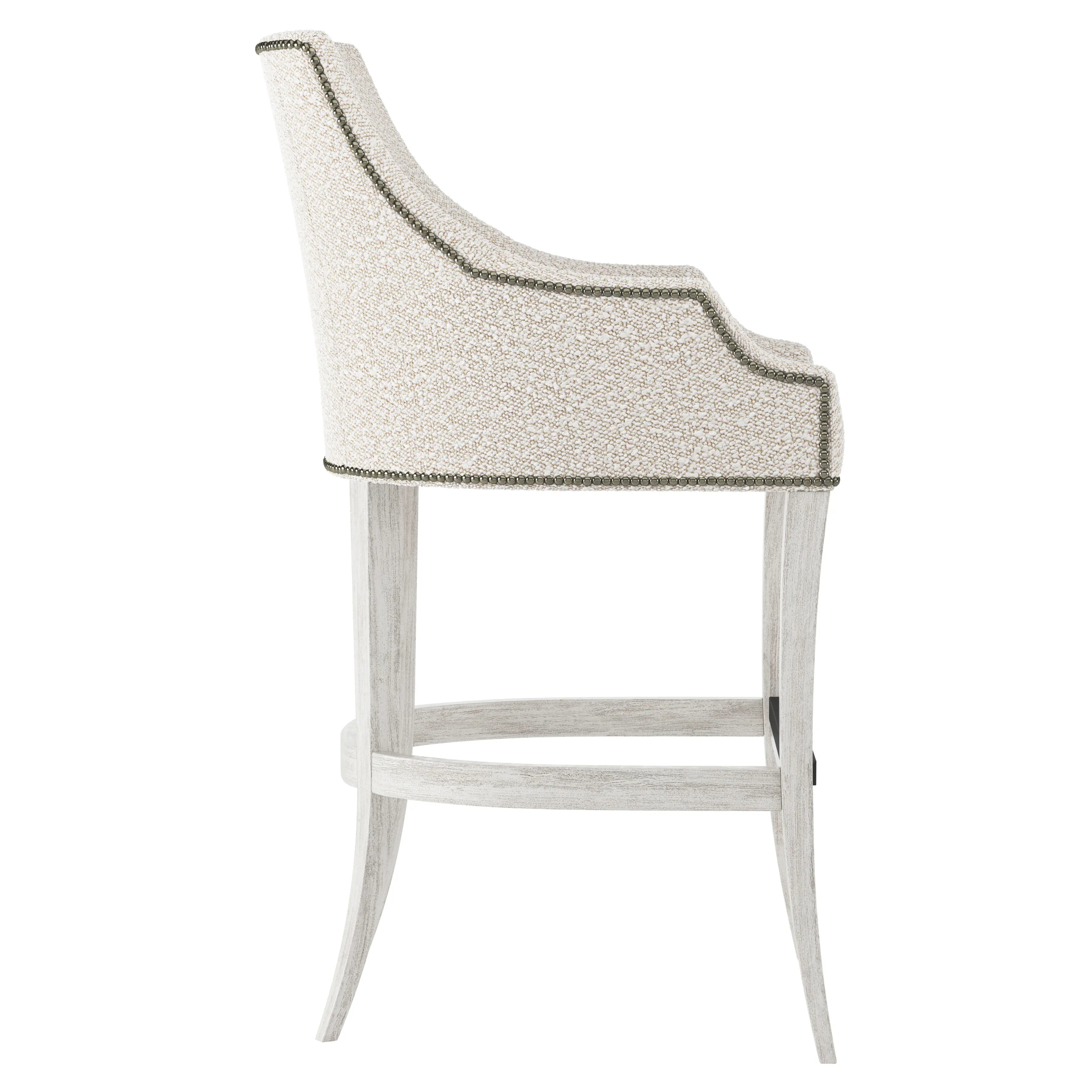 Keeley Fabric Bar Stool Bernhardt Interiors