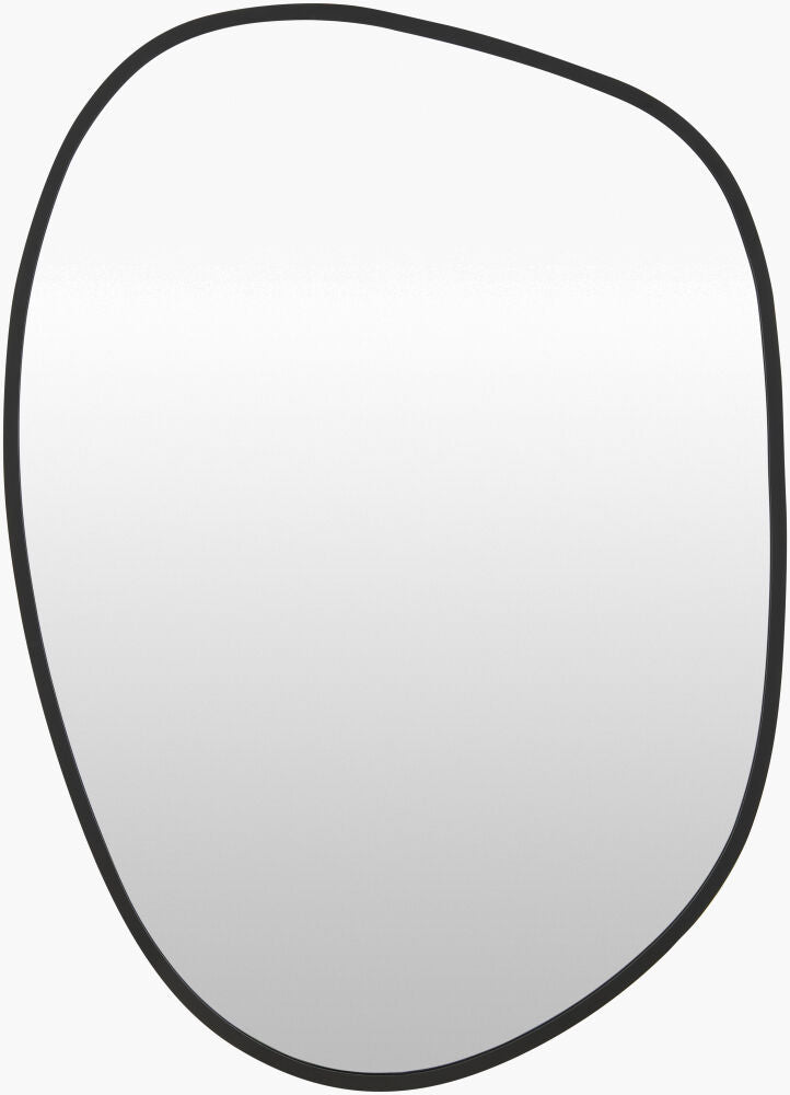 Pebble Mirror — Black