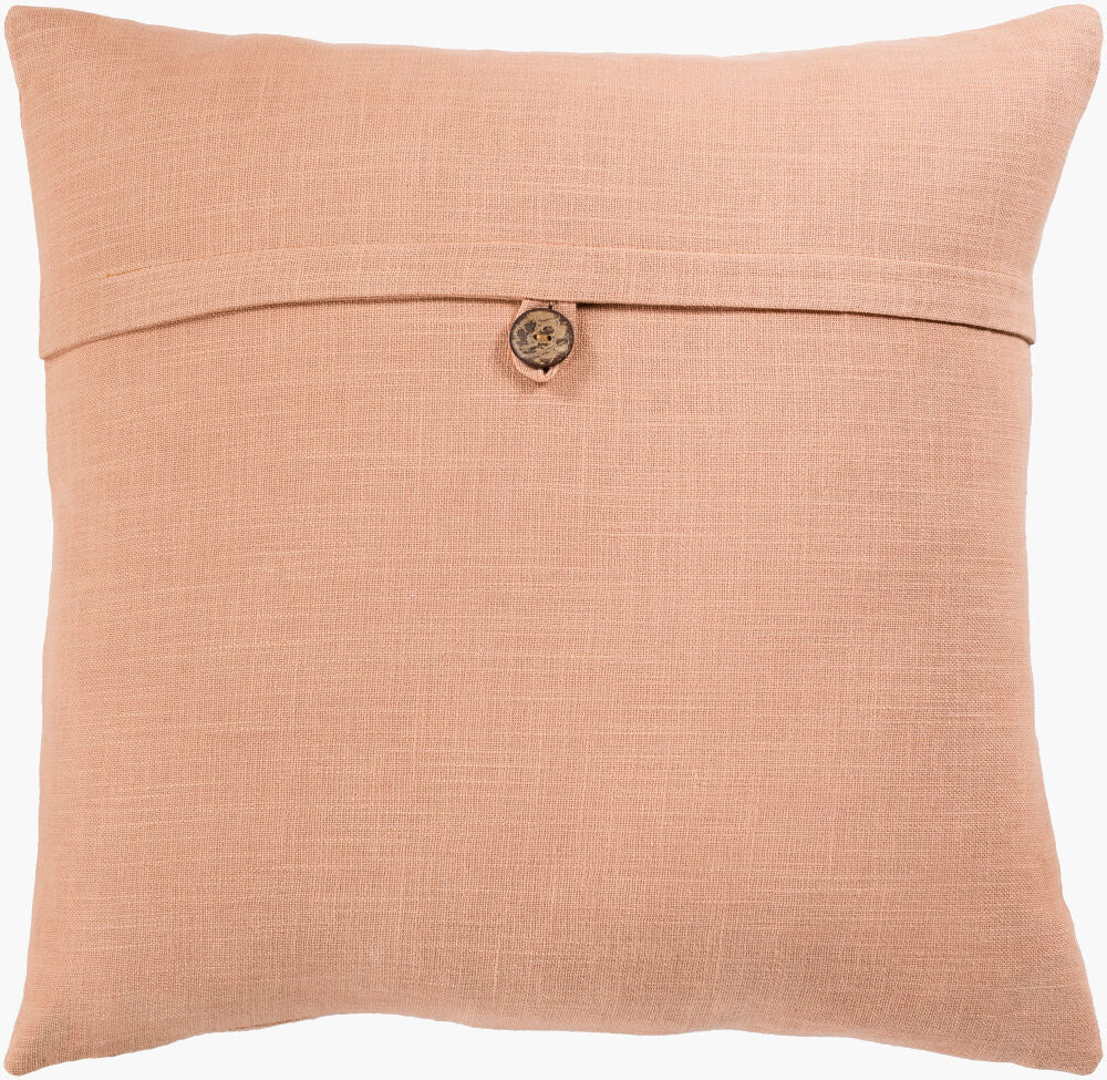 Penelope Accent Pillow — Dusty Coral
