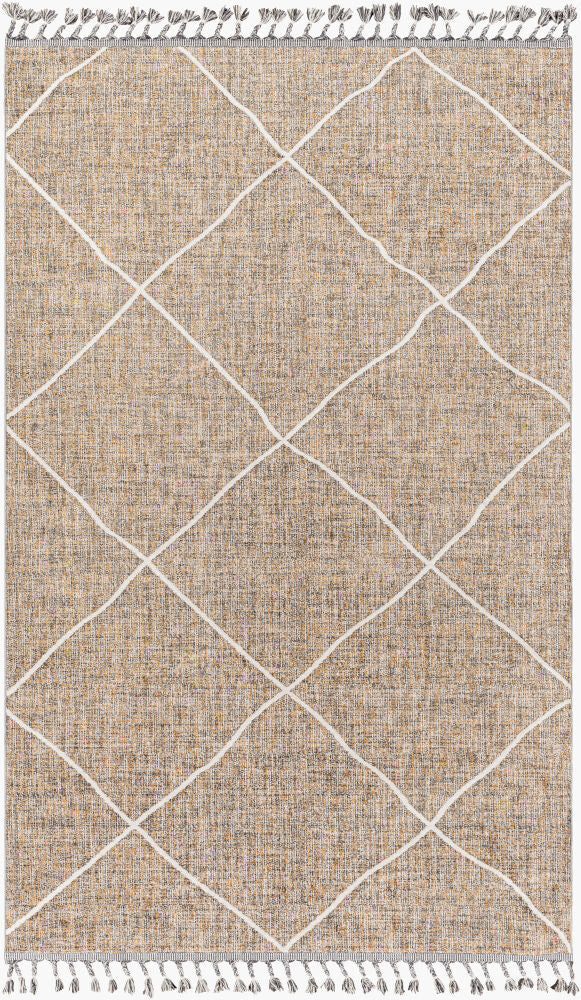 Palermo Machine Woven Rug — Charcoal/Cream