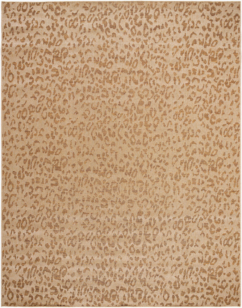 Pismo Beach Machine Woven Rug — Amber/Dark Brown