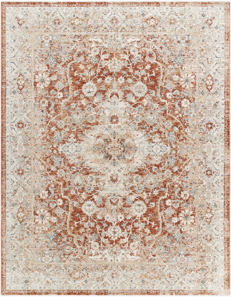 Poem Machine Woven Rug — Aqua/Beige